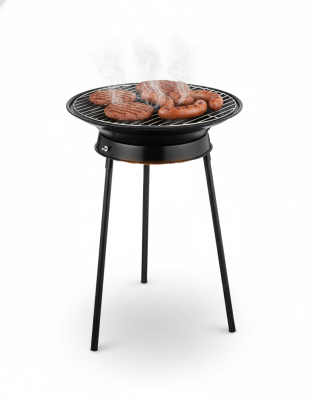 Round Camping Grill - holder included