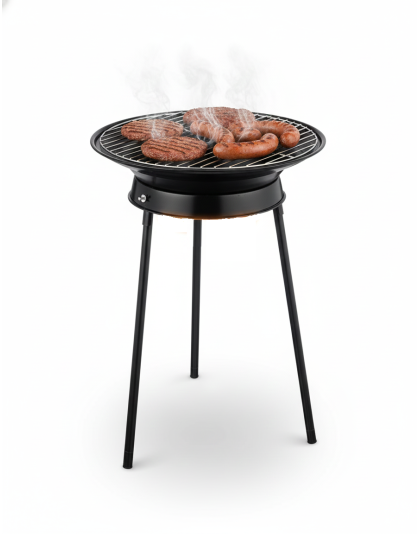 Round Camping Grill - holder included