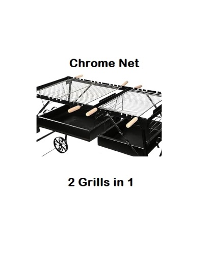 Rustic Garden Grill / Double Grill - L