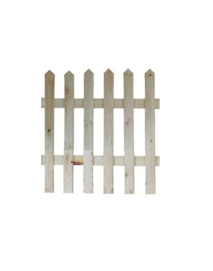 Wood Garden Fence 100 x 80cm