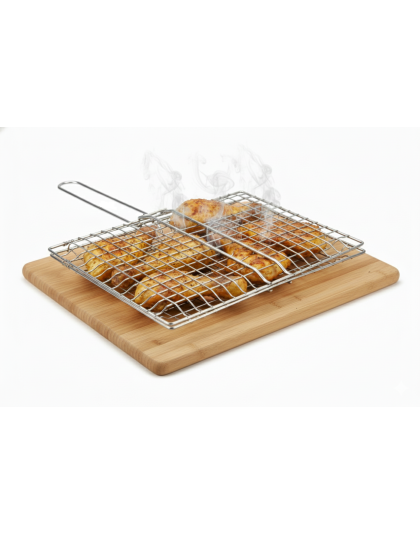 double grilling net chickenشبك شوى