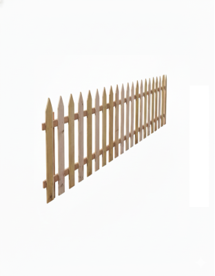 Wood Garden Fence 100 x 100 cm