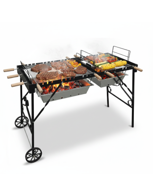 Rustic Garden Grill / Double Grill (€RO Dynamic) Easy Grill Edition
